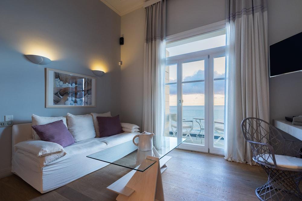Dexamenes Seaside Hotel Kouroúta Eksteriør bilde